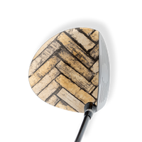 Driver Left Handed Woodgrain Amsterdam Vinyl Wrap Skin