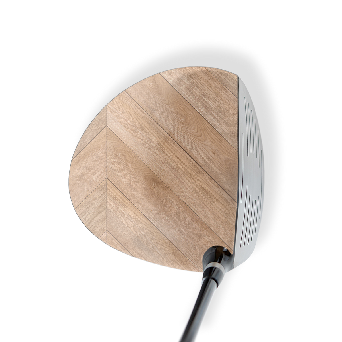 Driver Left Handed Woodgrain Budapest Vinyl Wrap Skin