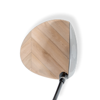 Driver Left Handed Woodgrain Budapest Vinyl Wrap Skin