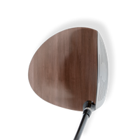 Driver Left Handed Woodgrain Caracas Vinyl Wrap Skin