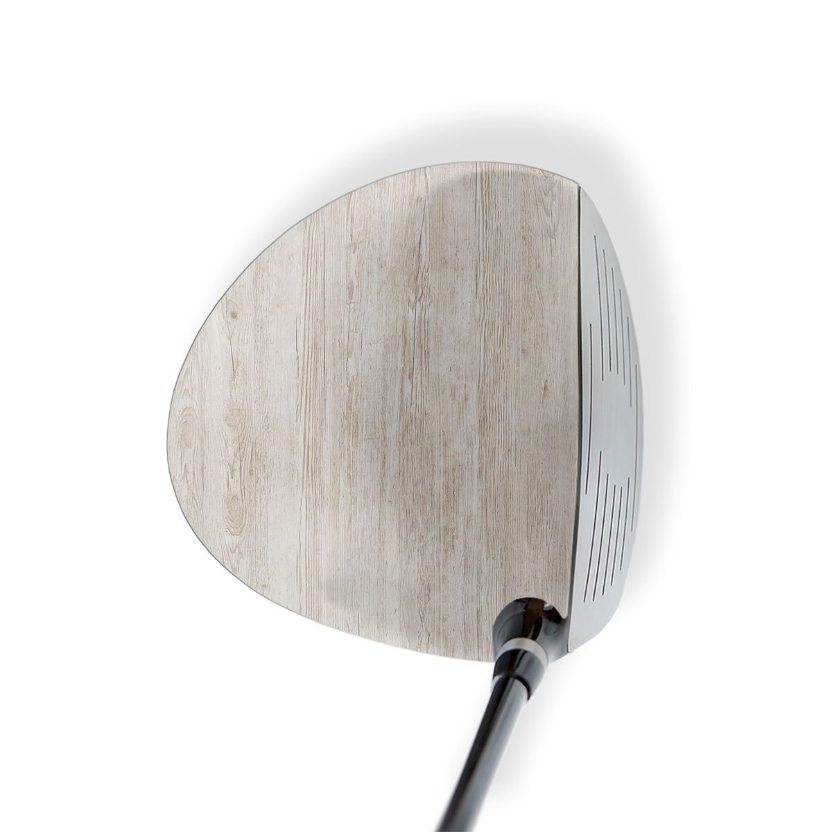 Driver Left Handed Woodgrain Megeve Vinyl Wrap Skin
