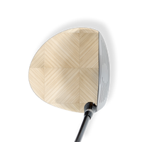 Driver Left Handed Woodgrain Montmartre Vinyl Wrap Skin