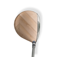 Fairway Wood / Hybrid Left Handed Woodgrain Budapest Vinyl Wrap Skin