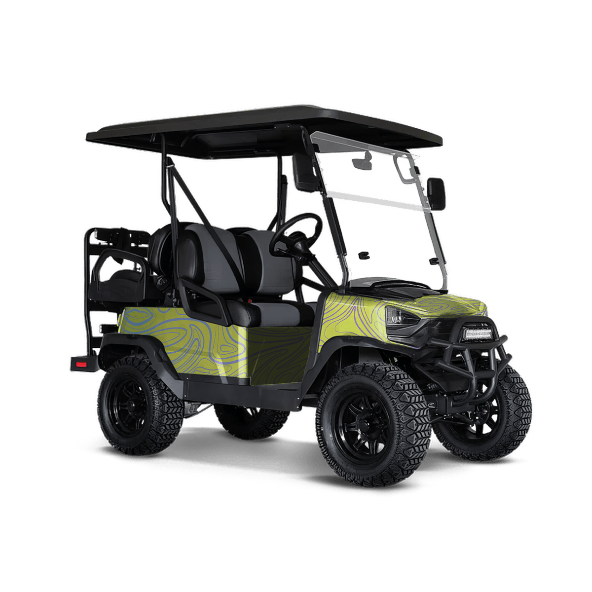 Damascus Carnival Golf Cart Wraps