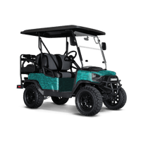Digital Elite Tiffany Blue Golf Cart Wraps