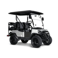Digital Elite White Golf Cart Wraps