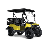 Digital Elite Yellow Golf Cart Wraps
