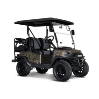 Digital Militant Red Golf Cart Wraps