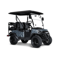 Digital Navy Golf Cart Wraps