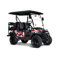 Erratic America Golf Cart Wraps