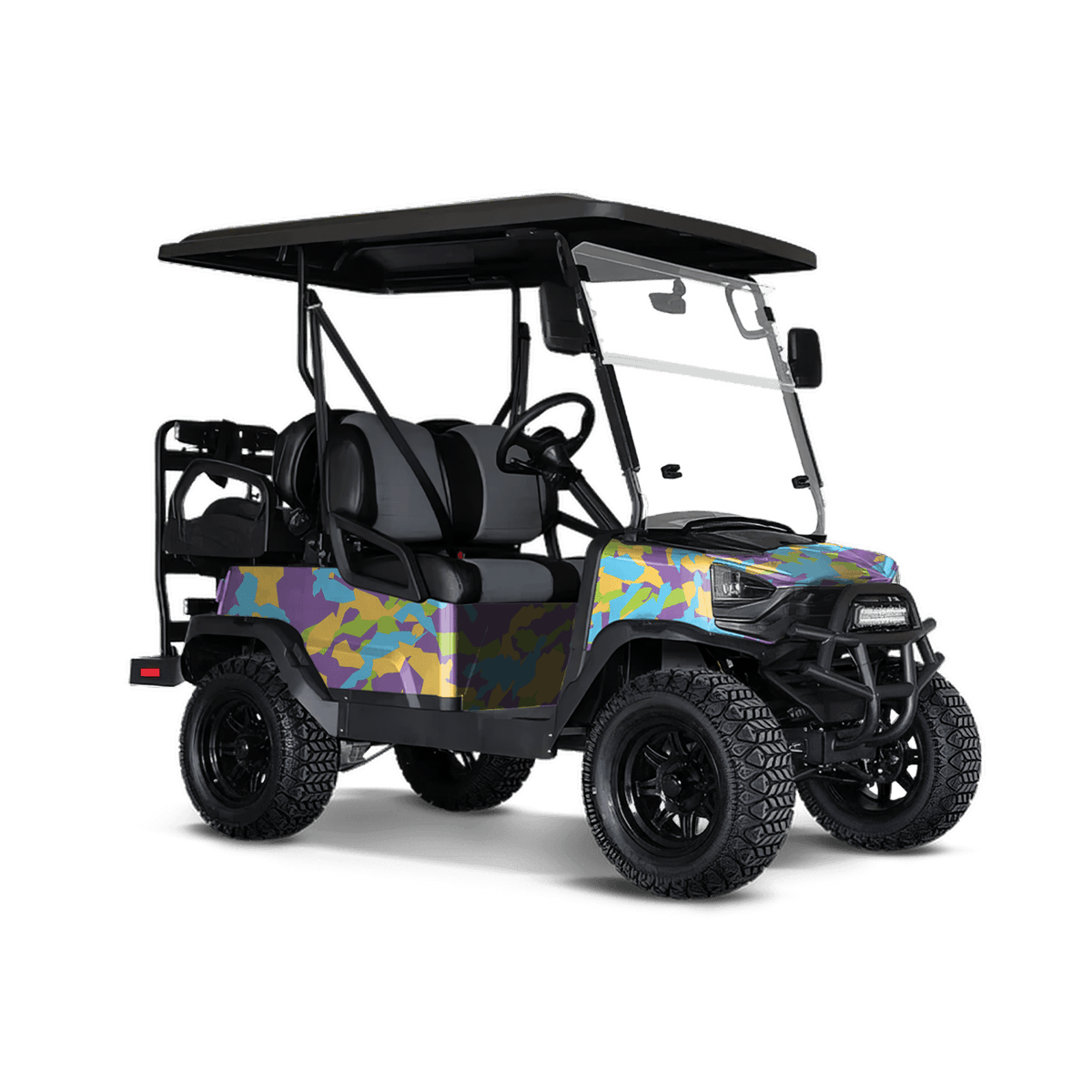 Erratic Carnival Golf Cart Wraps