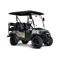 Erratic Carnival Golf Cart Wraps