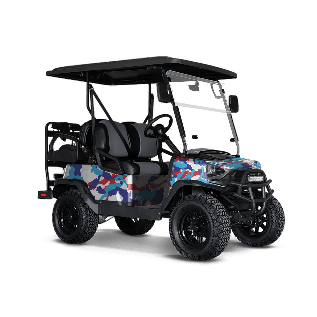 Erratic M Series Golf Cart Wraps
