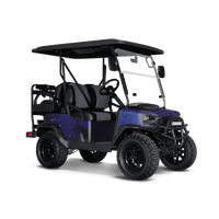 Galaxy Blue Golf Cart Wraps