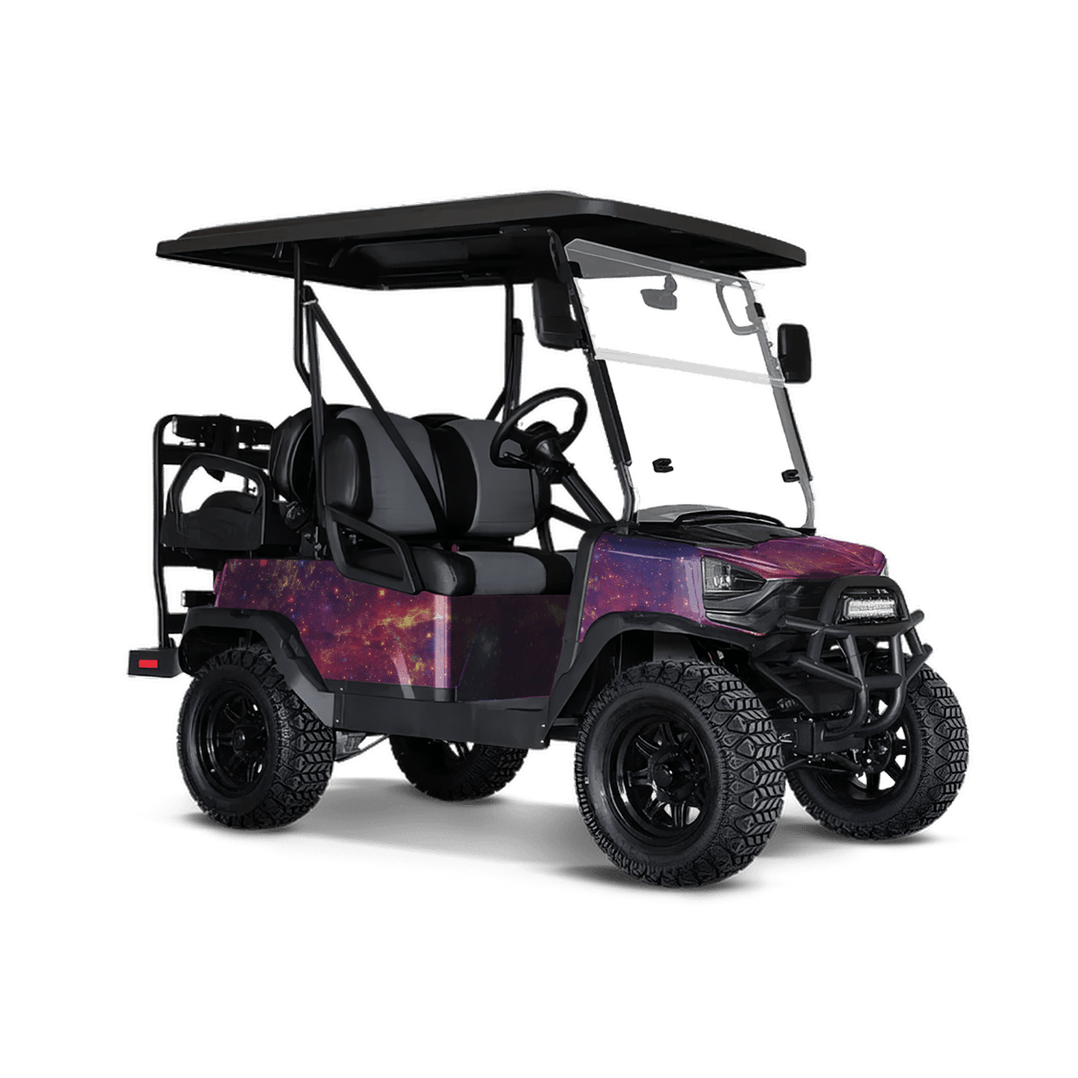 Galaxy Fire Golf Cart Wraps