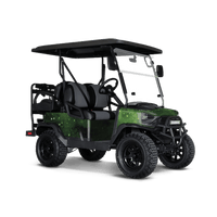 Galaxy Green Golf Cart Wraps