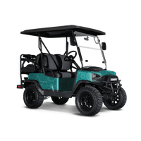 Hex DNA Elite Tiffany Blue Golf Cart Wraps