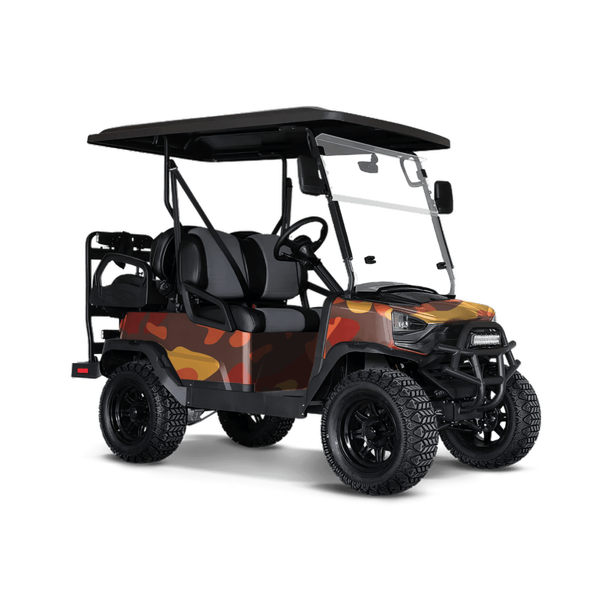 Classic Autumn Golf Cart Wraps