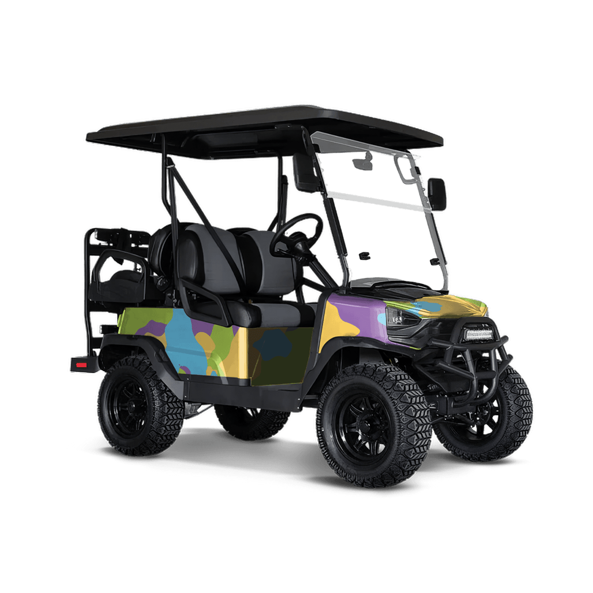 Cumulus Carnival Golf Cart Wraps