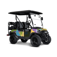 Cumulus Carnival Golf Cart Wraps