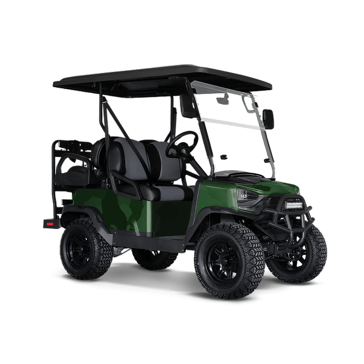Cumulus Elite Green Golf Cart Wraps