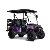 Cumulus Elite Purple Golf Cart Wraps