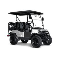 Cumulus Elite White Golf Cart Wraps