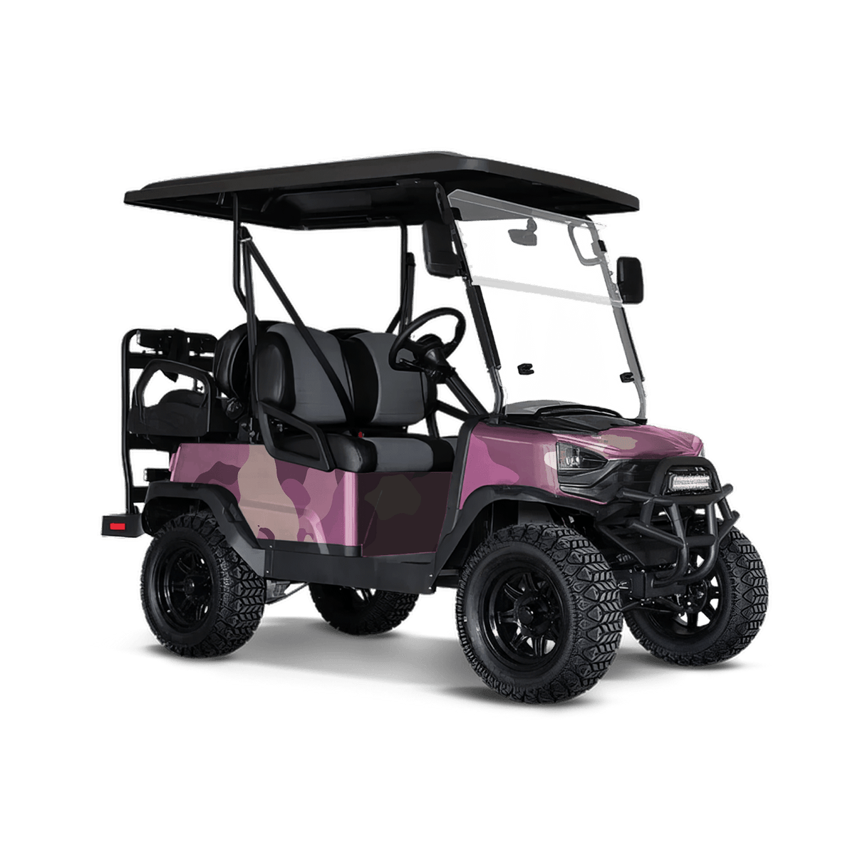 Cumulus Floral Golf Cart Wraps