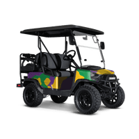 Cumulus Mardi Gras Golf Cart Wraps