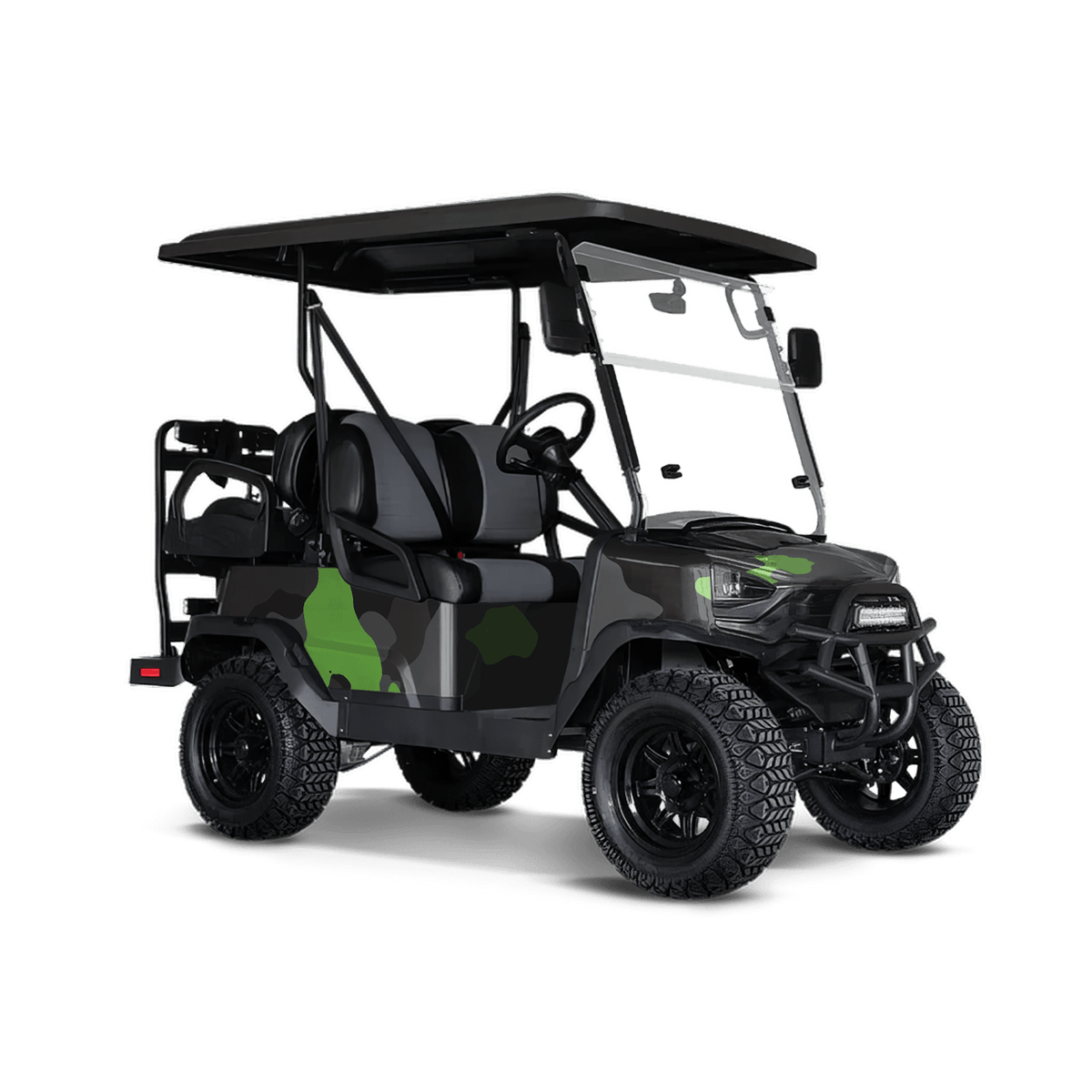 Cumulus Metro Green Golf Cart Wraps