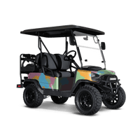 Cumulus Sherbert Golf Cart Wraps