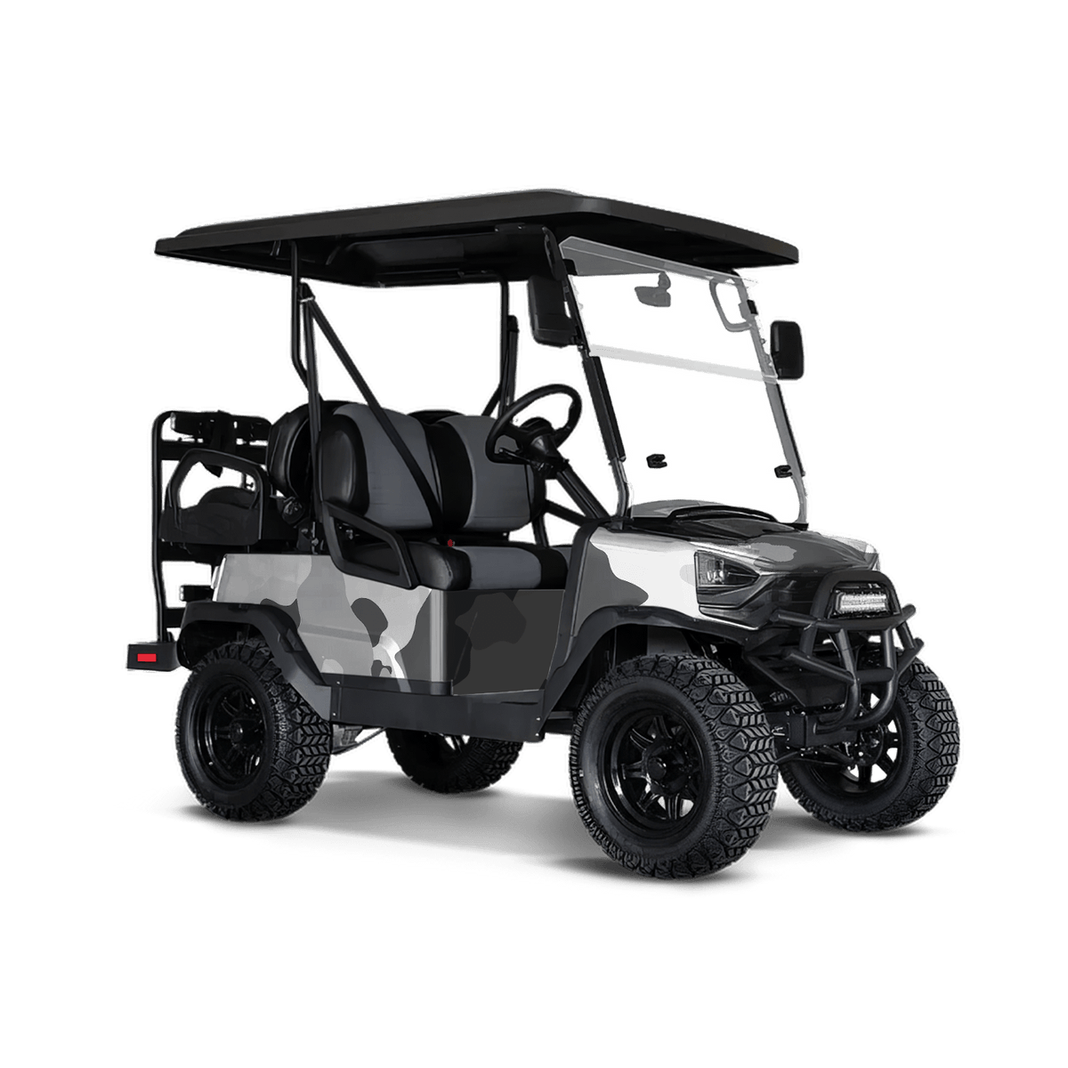 Cumulus Snow Golf Cart Wraps