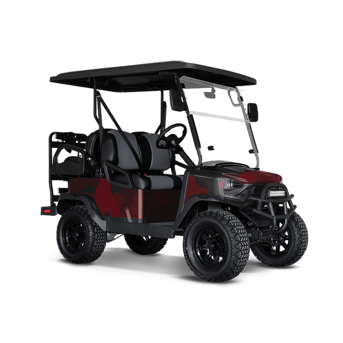 Cumulus Vampire Red Golf Cart Wraps