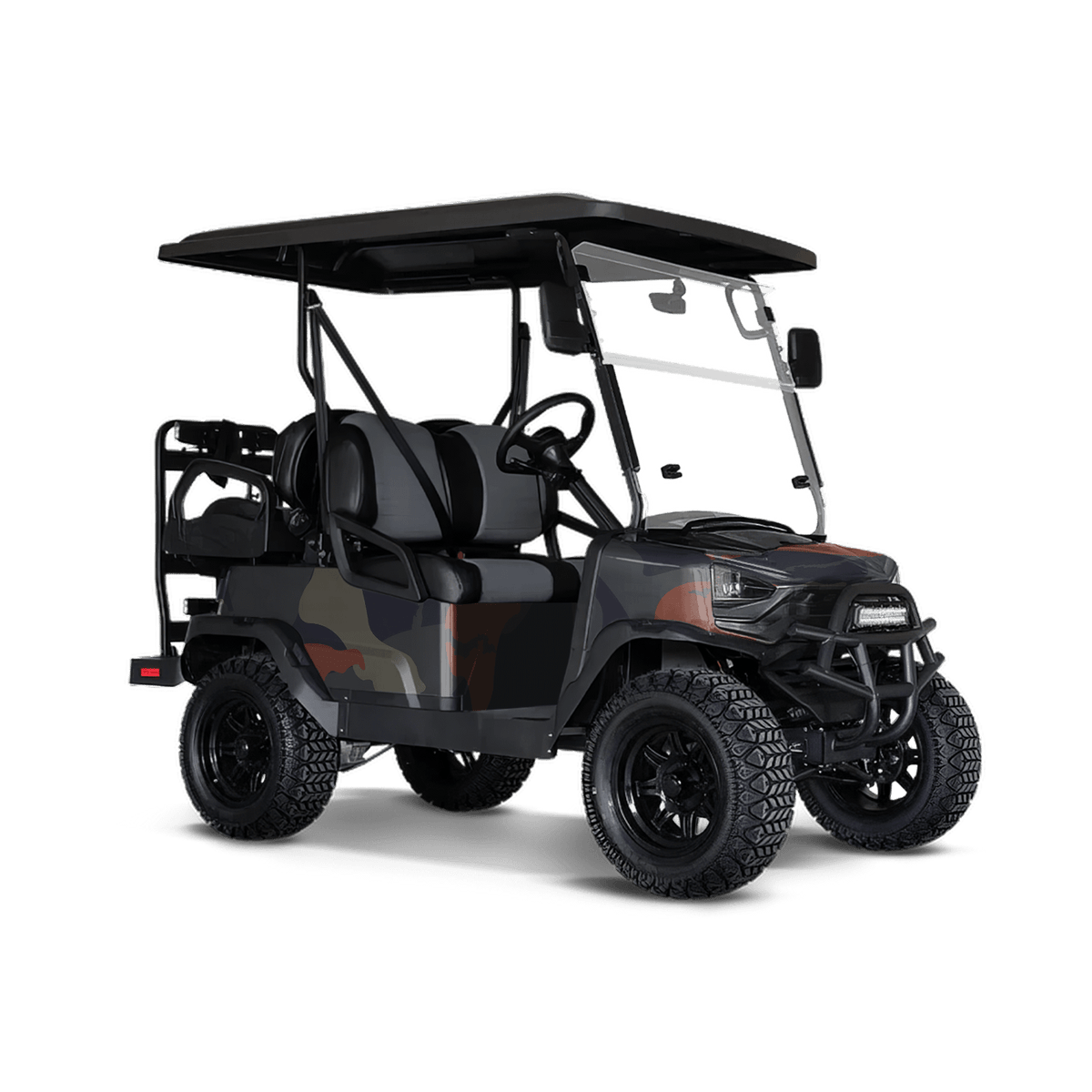 Ragged Blue Copper Golf Cart Wraps