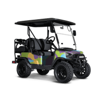 Ragged Carnival Golf Cart Wraps