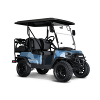 Ragged Cool Blue Golf Cart Wraps