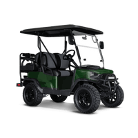 Ragged Elite Green Golf Cart Wraps
