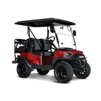Ragged Elite Red Golf Cart Wraps