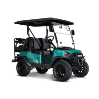 Ragged Elite Tiffany Blue Golf Cart Wraps