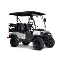 Ragged Elite White Golf Cart Wraps