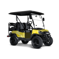 Ragged Elite Yellow Golf Cart Wraps