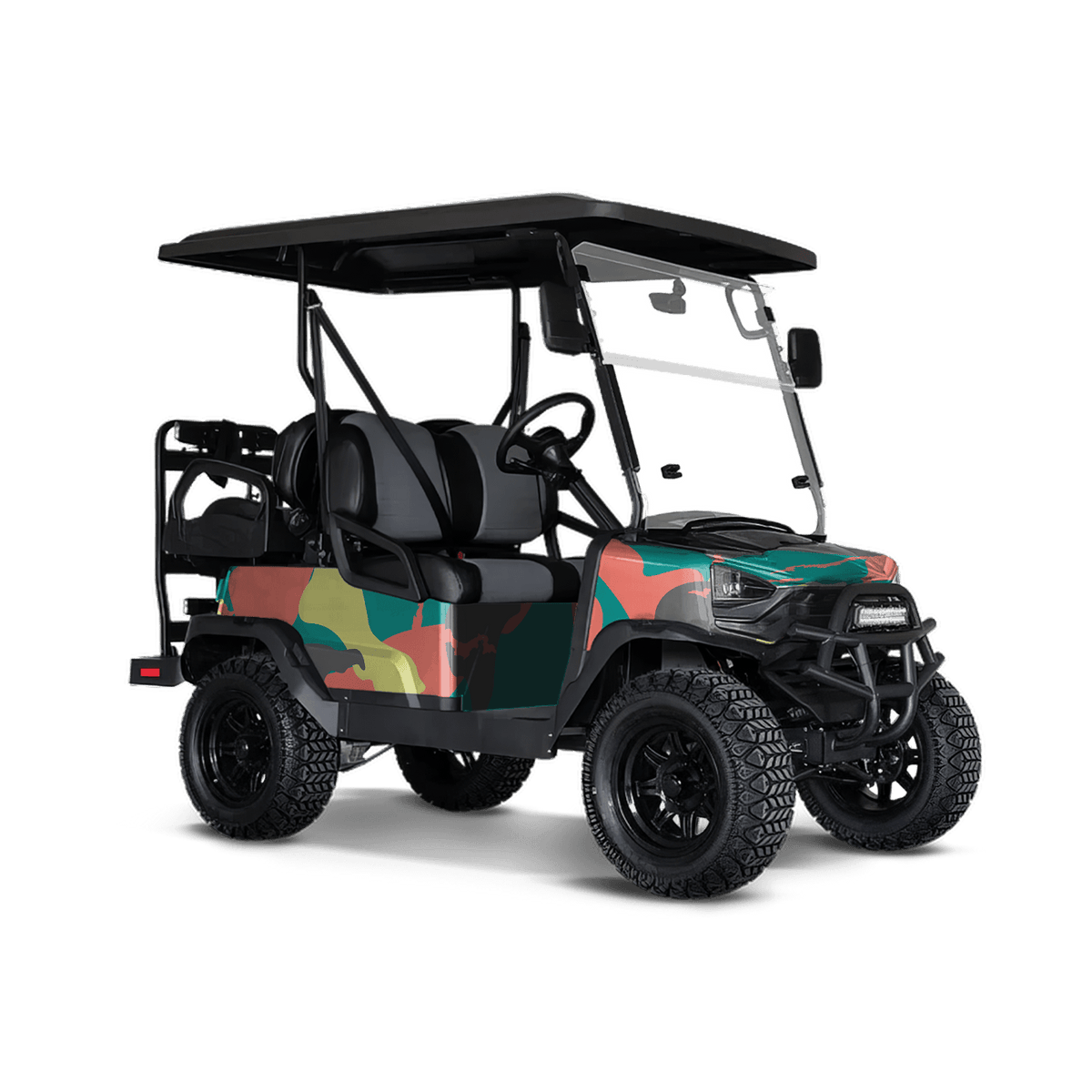 Ragged Fiesta Golf Cart Wraps