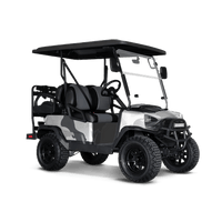 Ragged Snow Golf Cart Wraps