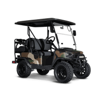 Ragged Woodland Golf Cart Wraps