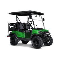Kryptek Green Golf Cart Wraps