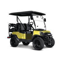 Battle Storm Elite Yellow Golf Cart Wraps