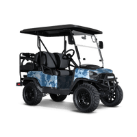 Cumulus Cool Blue Golf Cart Wraps