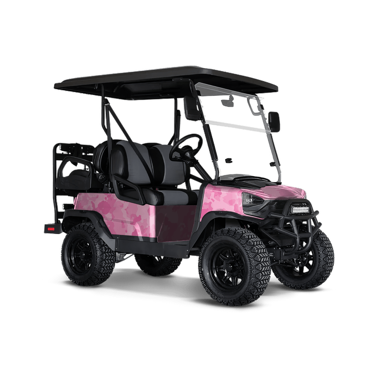 Cumulus Elite Pink Golf Cart Wraps