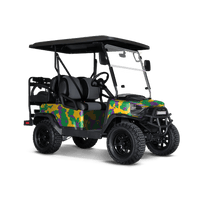Cumulus Mardi Gras Golf Cart Wraps