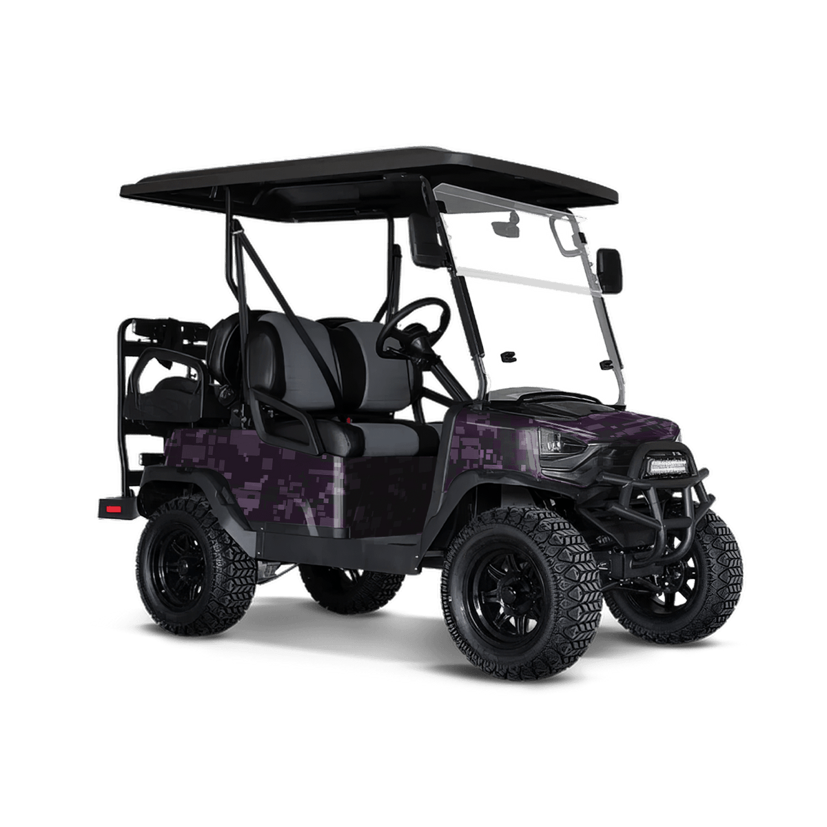 Digital Darkwing Golf Cart Wraps